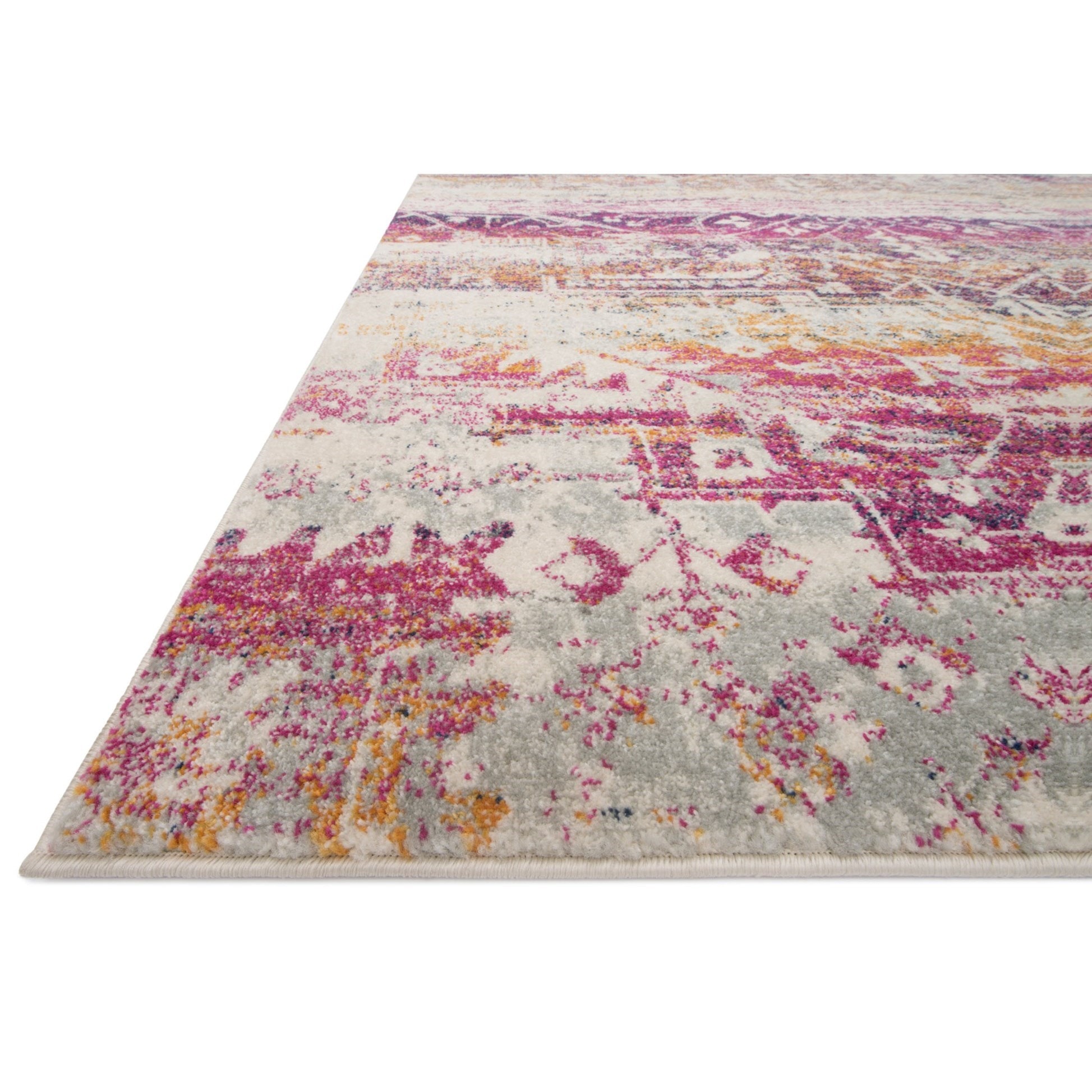 Midnight/Multi 1'-6 x 1'-6 Loloi Zehla Collection Area Rug Midnight/Multi 1'-6 x 1'-6 Loloi Zehla Collection Area Rug
